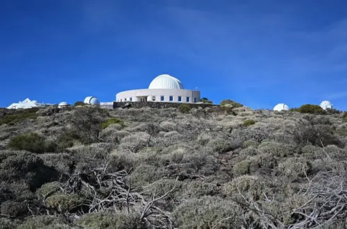 Aftenstjernekig med mor på Brorfelde Observatorium